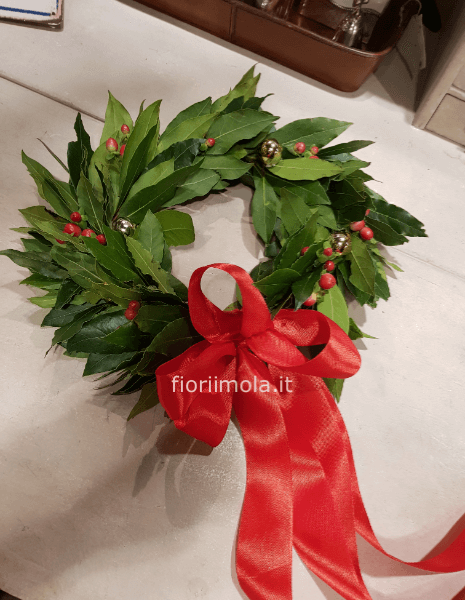 Coroncina di alloro per laurea con bacche